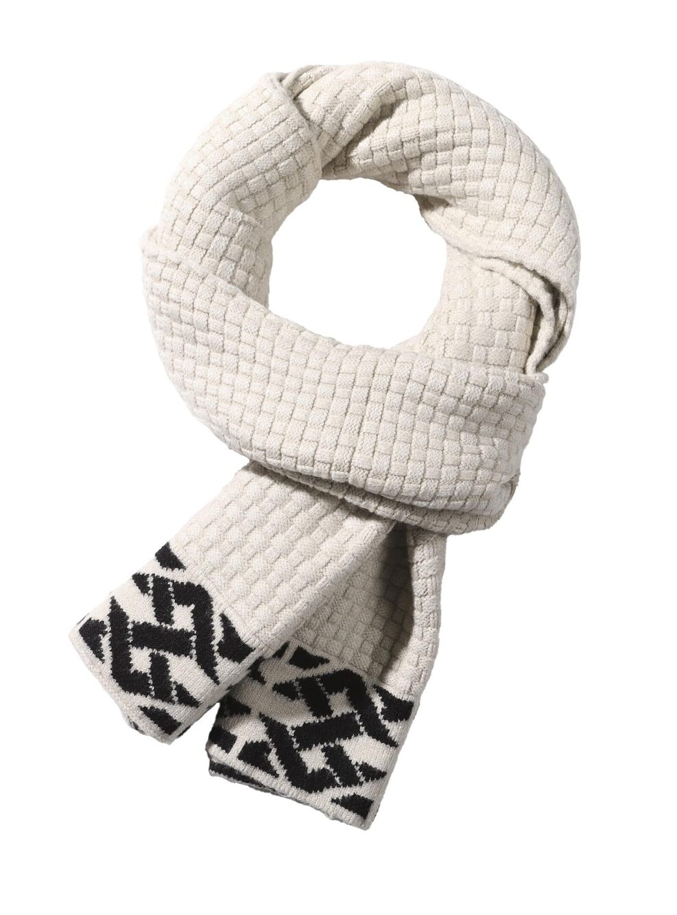 9100 Winter Scarf Soft Warm Waffle knitted Classic Fashion Cold Weather